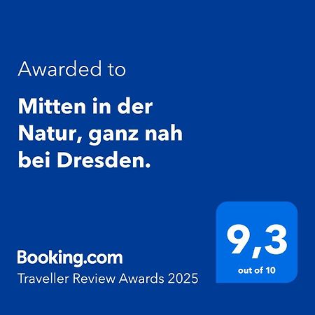 Mitten In Der Natur, Ganz Nah Bei Dresden. Bannewitz Kültér fotó